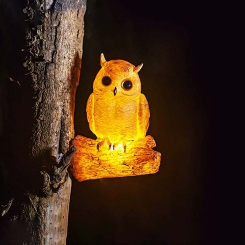 Outdoor Waterproof Light-emitting Owl Lights Courtyard Landscape Lamp