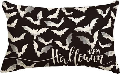 Halloween Cartoon Pattern Printed Pillowcase Home Festival Decoration