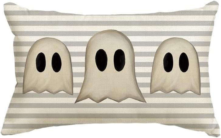 Halloween Cartoon Pattern Printed Pillowcase Home Festival Decoration