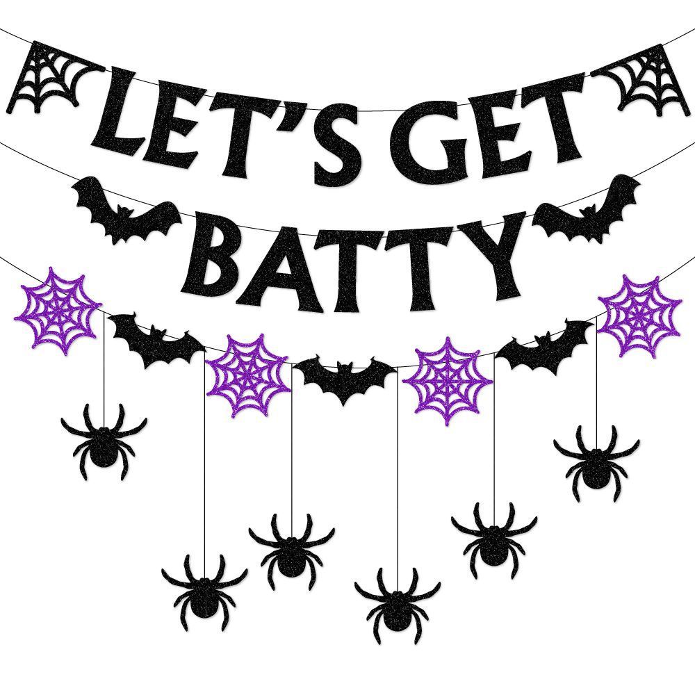 Halloween Decoration Bat Hanging Flag