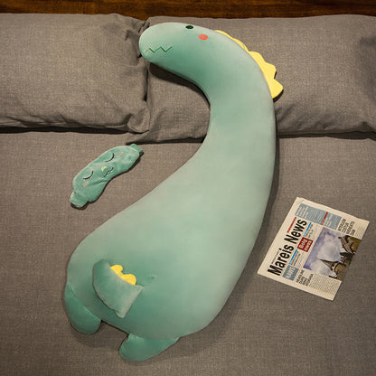 Plush Toy Doll Dinosaur Doll Sleeping Leg Clip Long Pillow