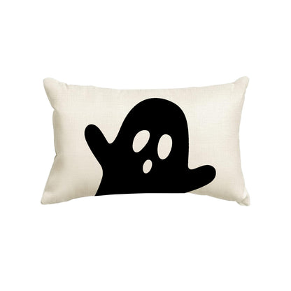 Halloween Cartoon Pattern Printed Pillowcase Home Festival Decoration